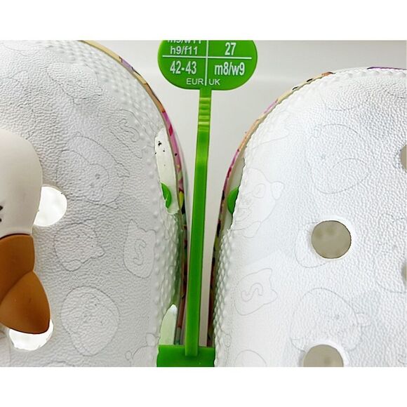 Squishmallows Crocs Classic Clog - White / Multicolor Mens 9/Womens 11 Nwt - Picture 5 of 7